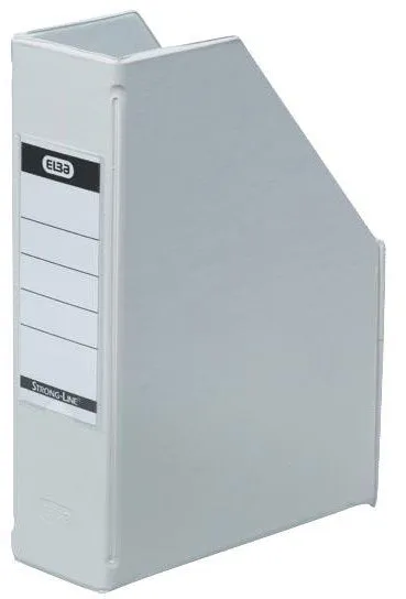 Elba Zeitschriftensammler im A5-Format, 60 mm Rückenbreite, Farbe Weiß