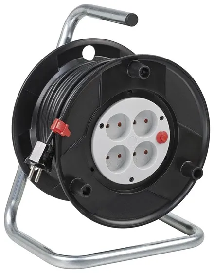 Brennenstuhl Kabeltrommel Basic ohne Erdung PVC 25m