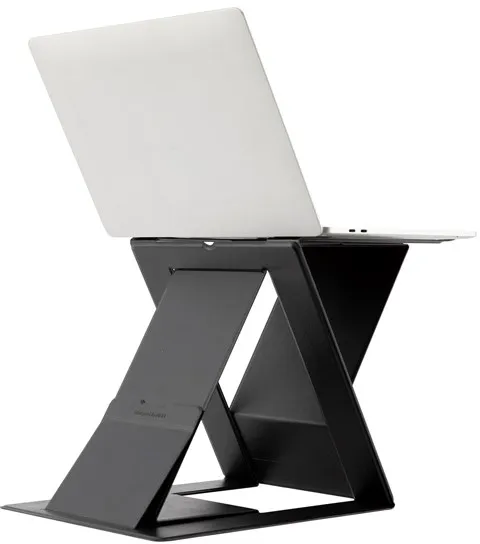 MOFT Z-Stand Sitz-Steh Laptop-Tisch Schwarz