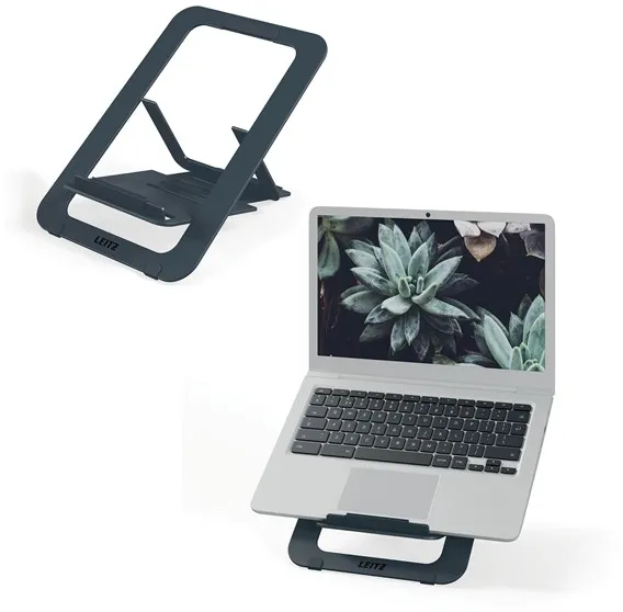Leitz Ergo Aluminium Ultraflacher Verstellbarer Laptopständer